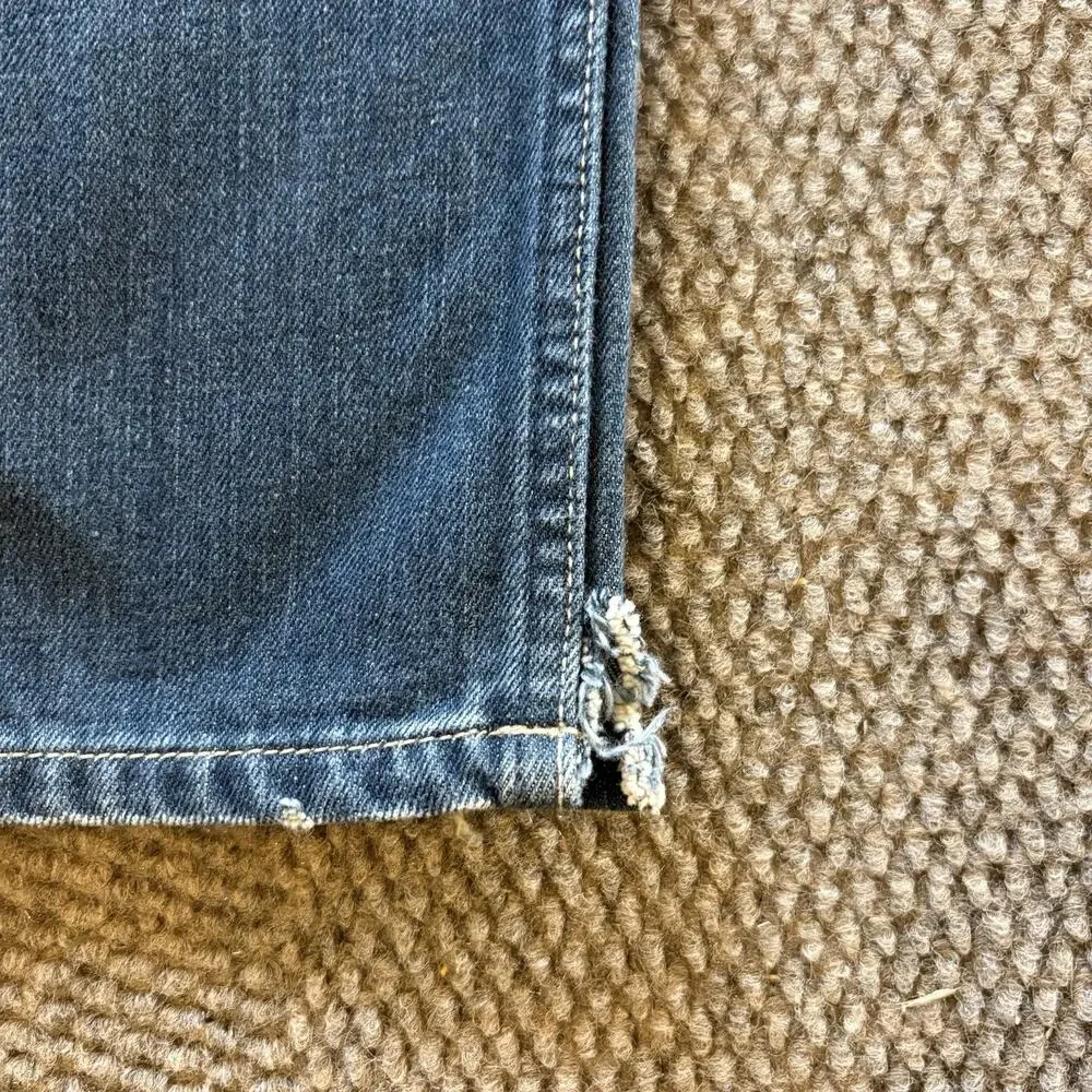 Banana Republic Men’s Jeans Straight Fit Blue Denim Medium Wash Button Fly
